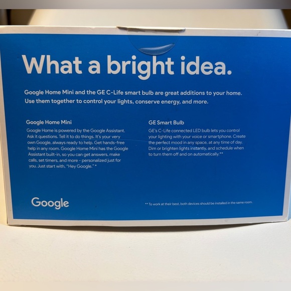Google Smart Light Starter Kit - New Sealed in Box - Picture 2 of 4